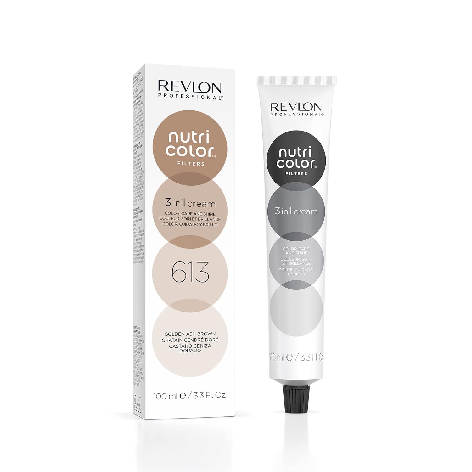 Revlon Professional Nutri Color Filters č. 613 Tmavá blond popolavo zlatá 100 ml