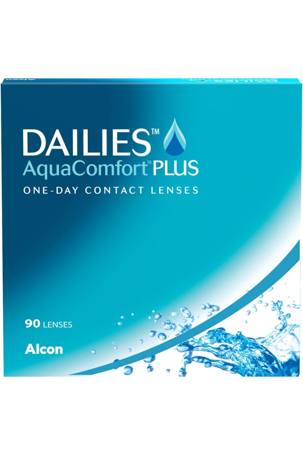 DAILIES Aquacomfort PLUS - 90 -PACK šošoviek -1,50 jednodňové