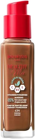 Bourjois - Healthy Mix Clean Foundation - 63 N Cacao podkladový krém, 30ml