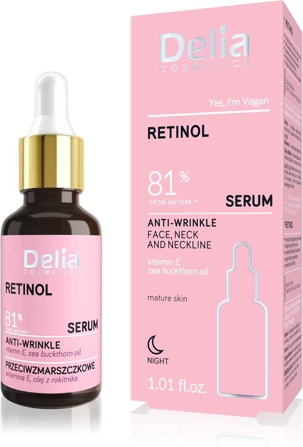 Delia Cosmetics - Sérum proti vráskam - Retinol 30 ml