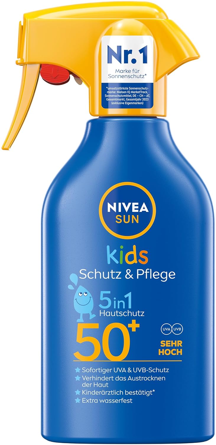 Nivea Kids ochranný krém s spf50+ filtrom, 250ml