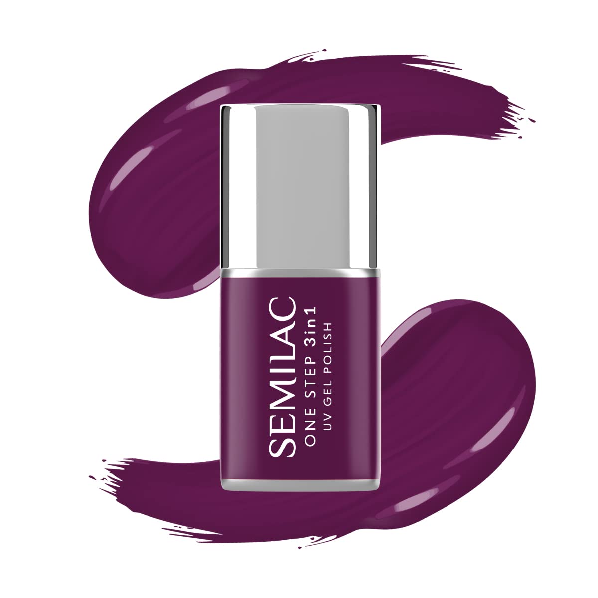 Semilac One Step 3in1 gélový lak na nechty S780 slivkové víno 5 ml