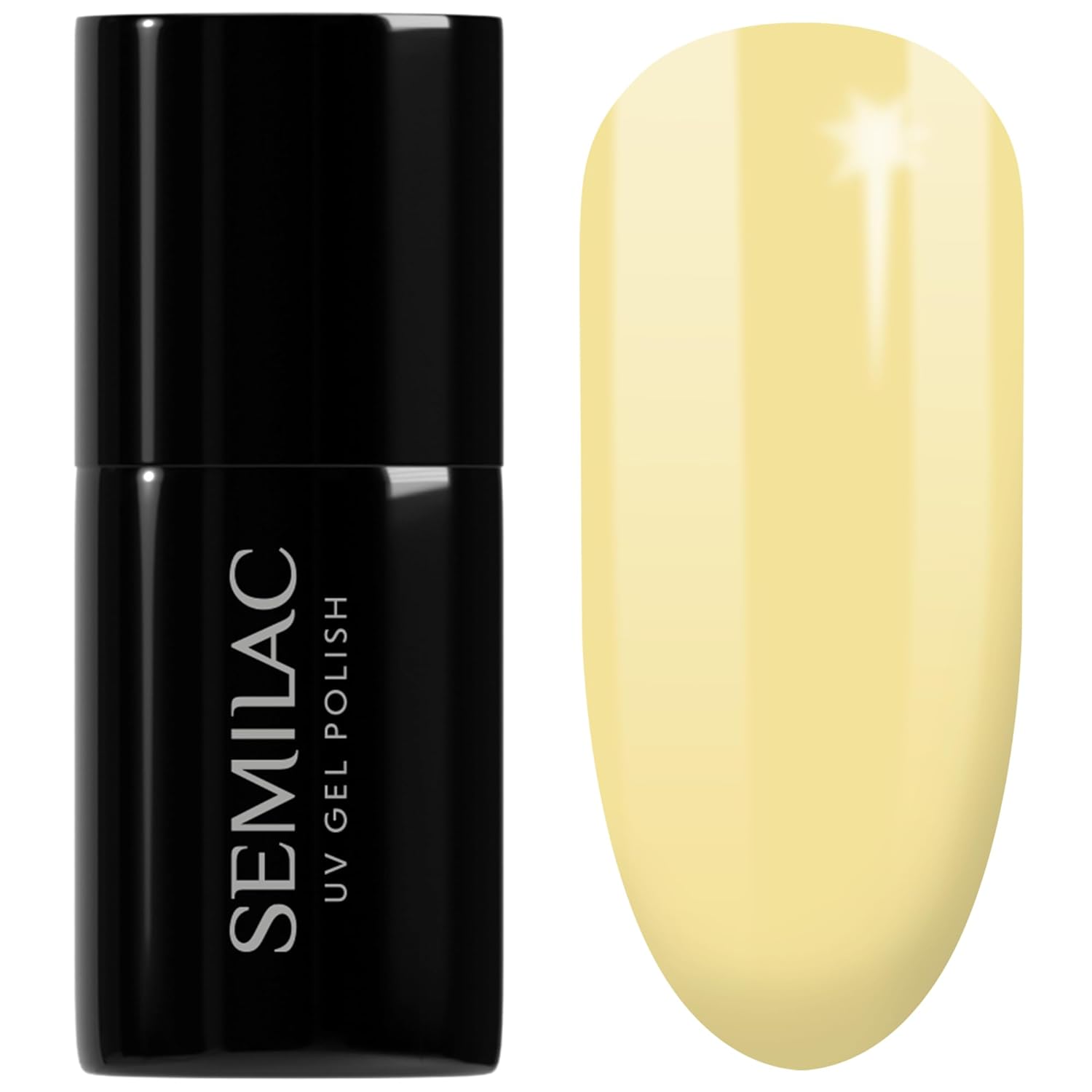 SEMILAC UV GEL POLISH - 023 Banana, 7ml