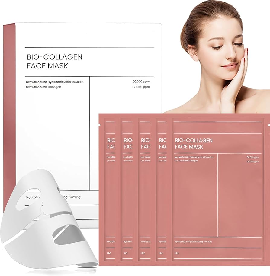 COLEESON BIO kórejská kolagénová pleťová maska 34 g x 5 ks