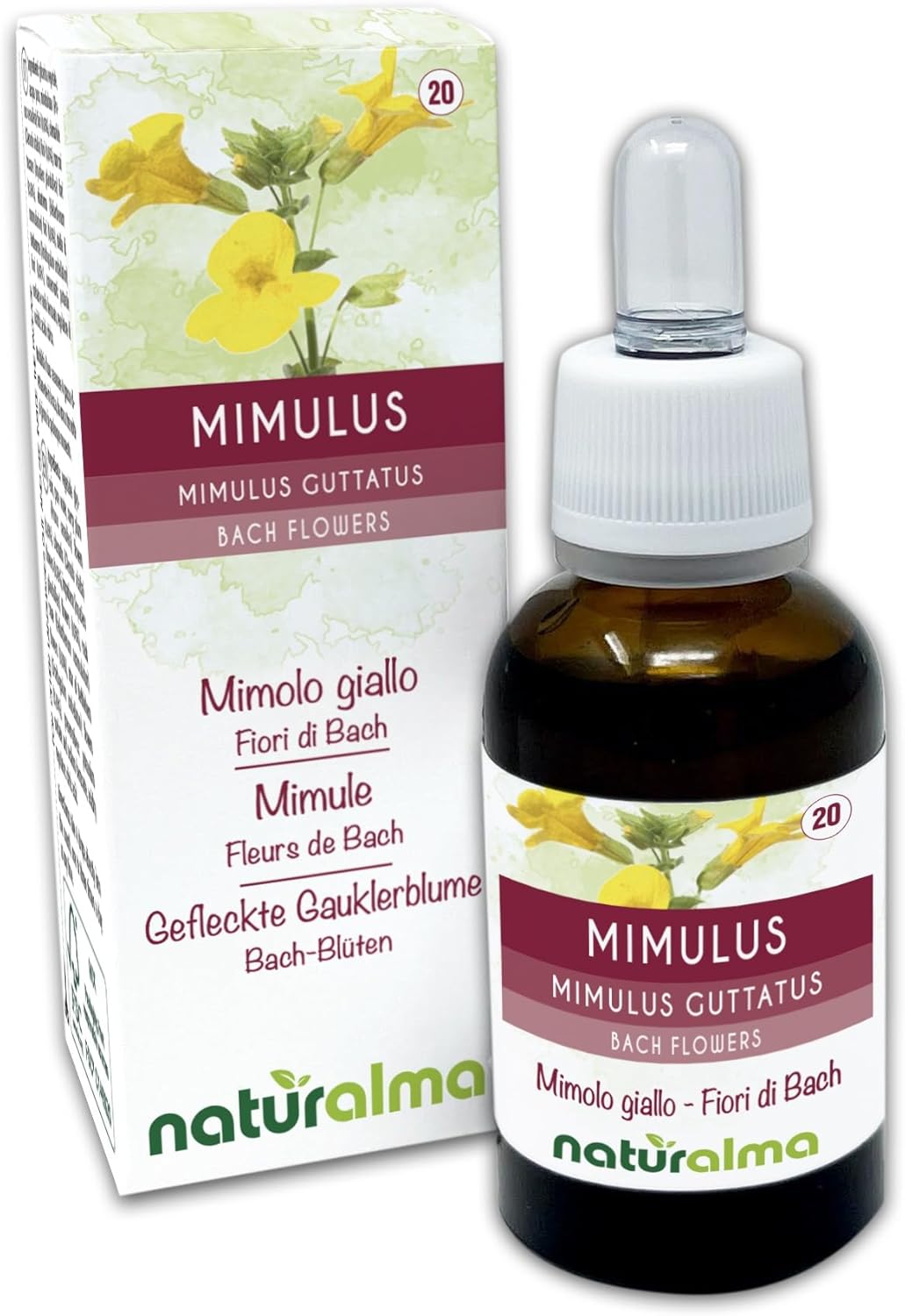 Naturalma Bachove kvety Mimulus (Mimulus guttatus) - kvapky 30 ml
