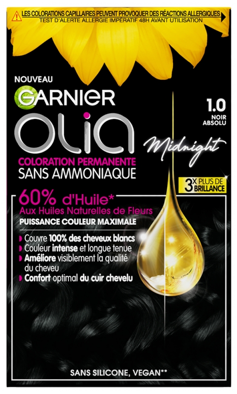GARNIER - Olia - 1.0 Absolútne čierna - midnight