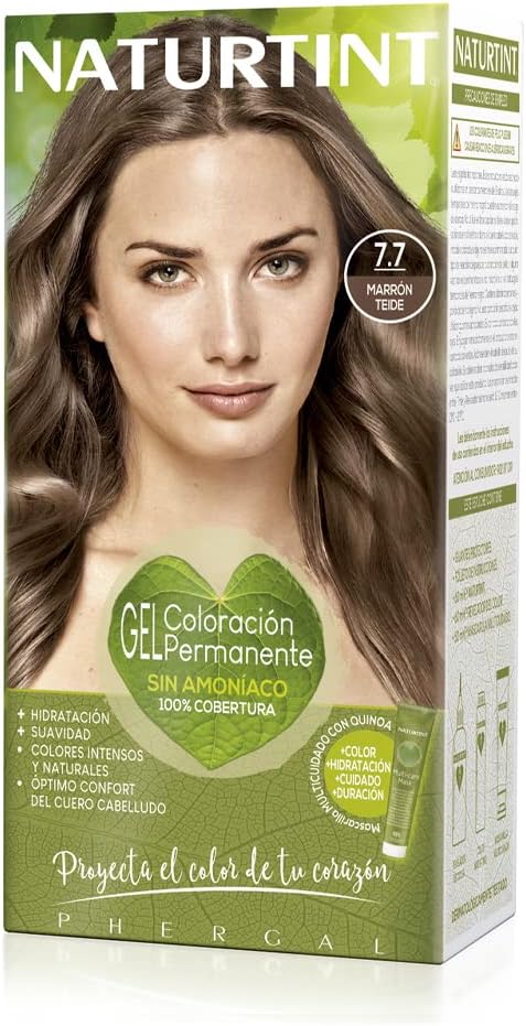 NATURTINT farba na vlasy s prírodnými zložkami, odtieň 7.7 hnedá