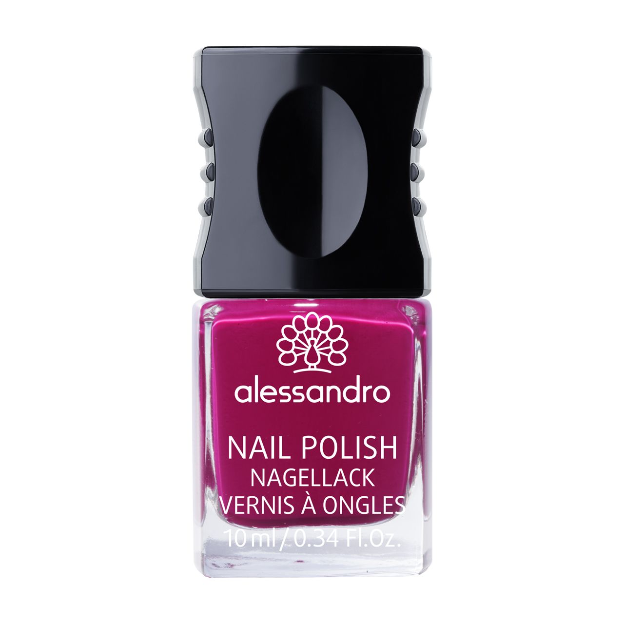 alessandro Žiarivý fuchsiový lak na nechty, 10ml