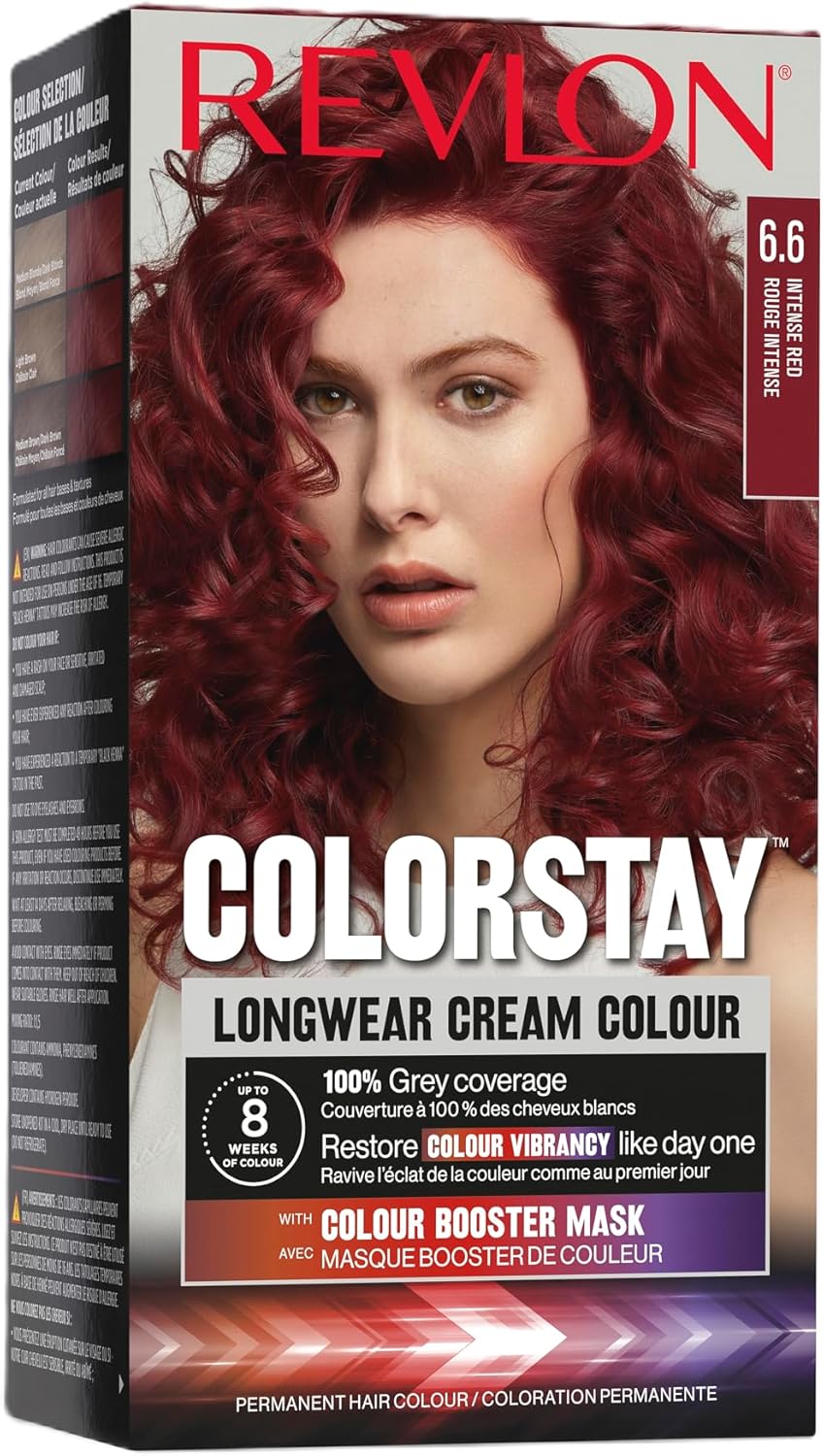 Revlon Colorstay Longwear Permanentná krémová farba 6,6 tmavo červená