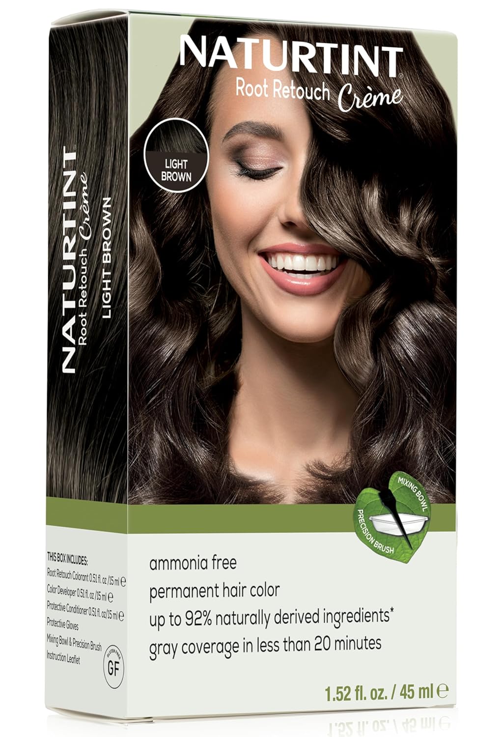 NATURTINT ROOT retouch farba na vlasy s prírodnými zložkami, odtieň Svetlohnedá