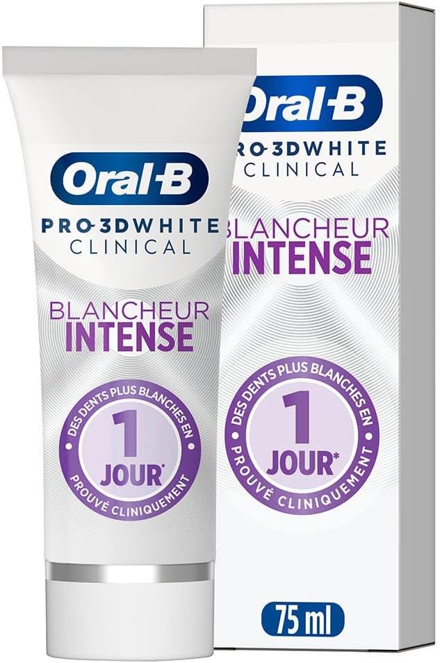 Zubná pasta Oral-B Pro 3D White Clinical Intense Whitening 75 ml