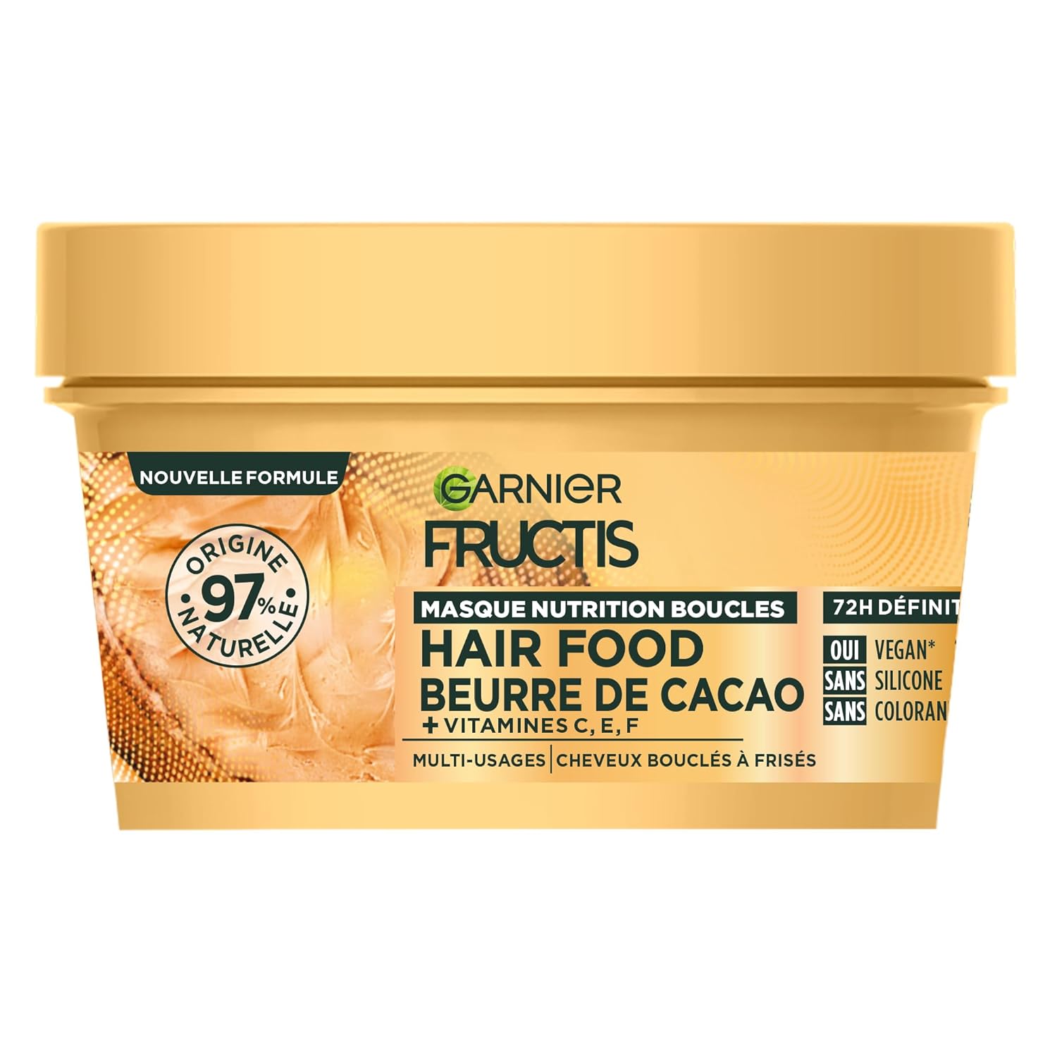 Garnier - Fructis Hair Food - Výživná maska s kakaovým maslom 320 ml