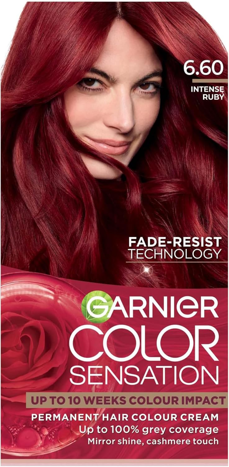 Garnier Color Sensation, 6.60 Intenzívna rubínovo červená