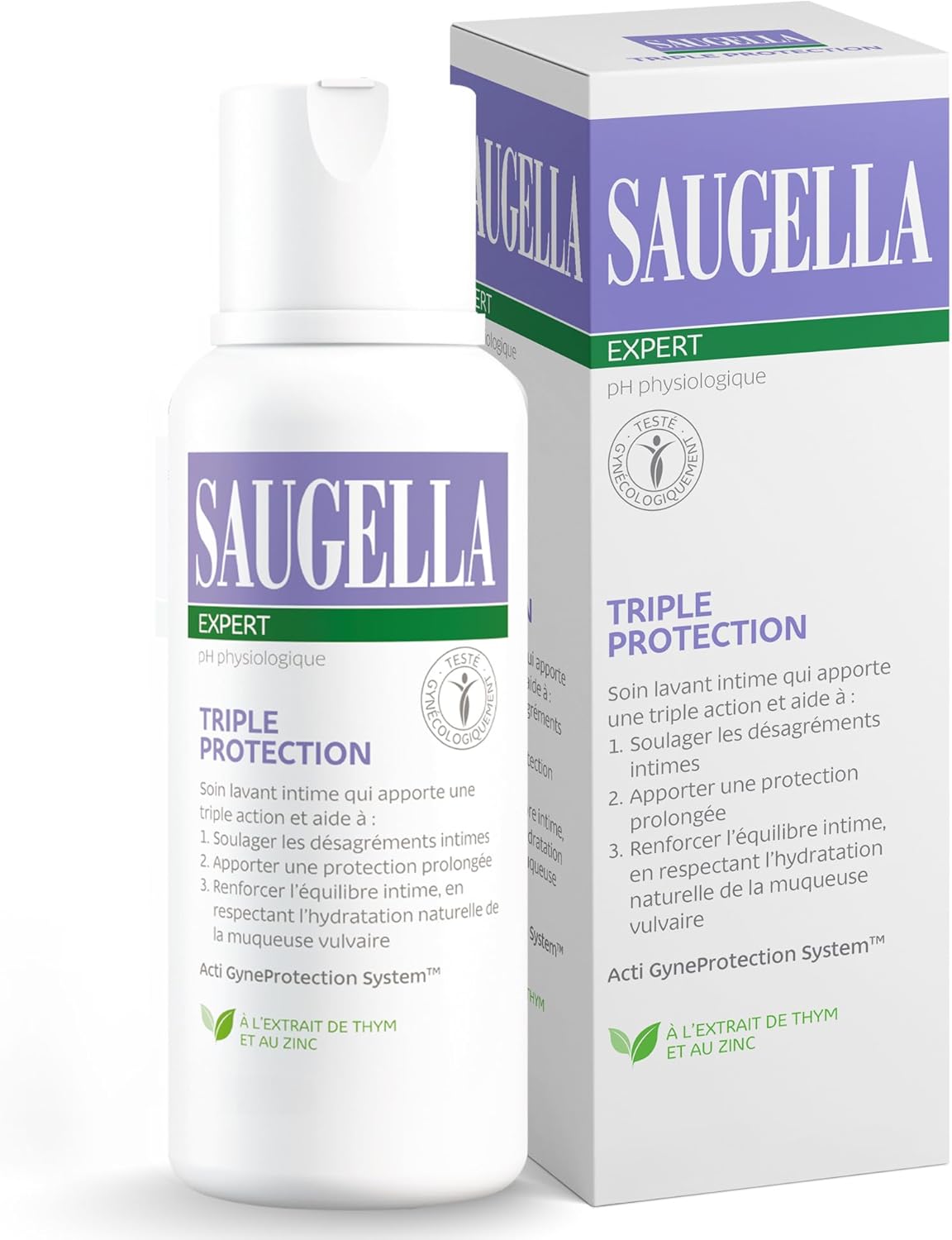 Saugella - Trojitá ochrana - Intímna čistiaca starostlivosť 250 ml