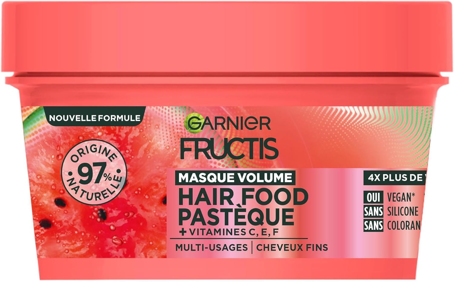 Garnier - Fructis Hair Food - Maska na objem s melónom 320 ml