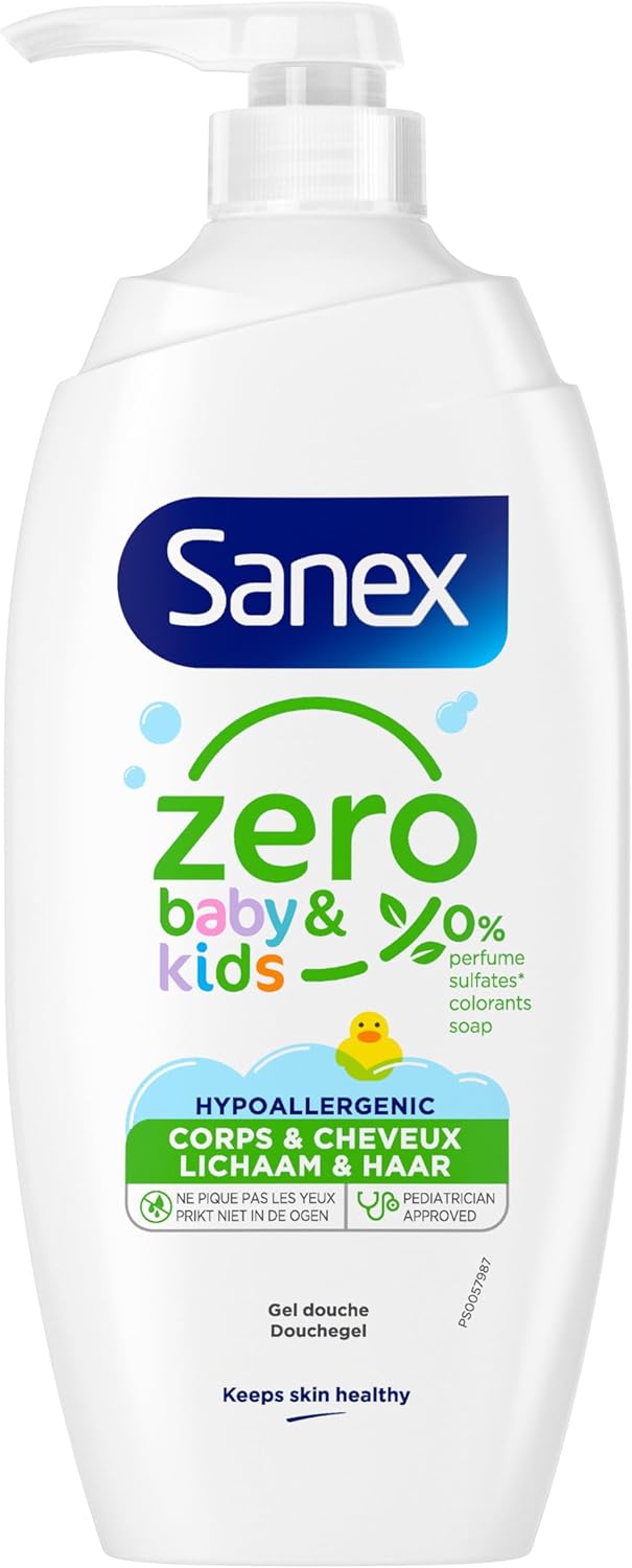 Sanex Zero % Detský sprchový gél od hlavy po päty 700 ml