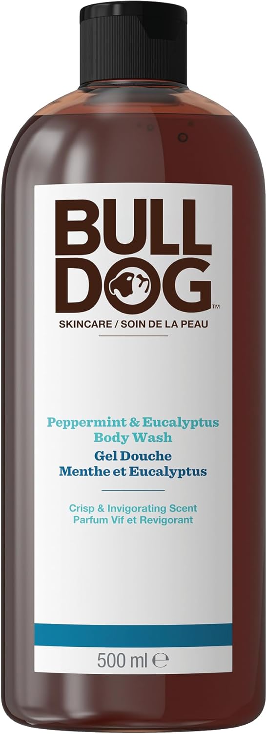 Bulldog Skincare Sprchový gél pre mužov s mätou a eukalyptom 500 ml
