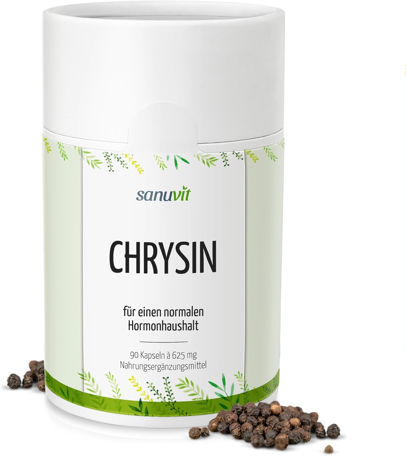 Sanuvit Chryzín 100 % prírodný chryzín 90 kapsúl Exp.: 12/2025
