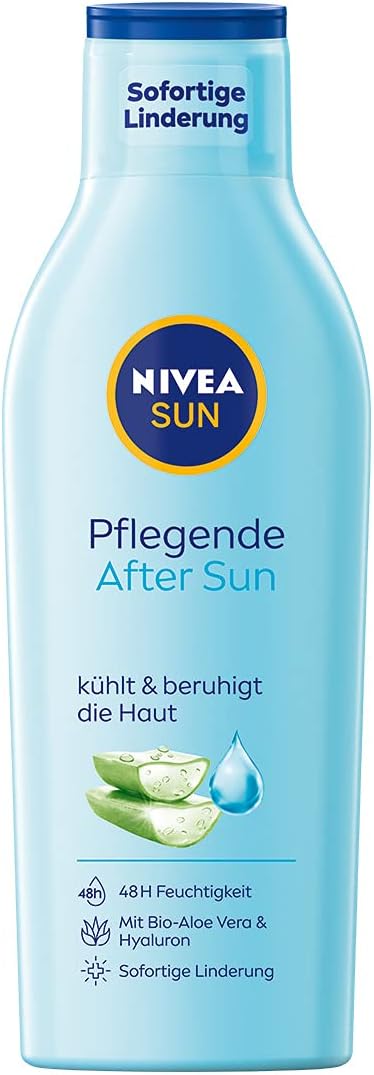 NIVEA SUN Hydratačné Výživné mlieko po opaľovaní, 200 ml