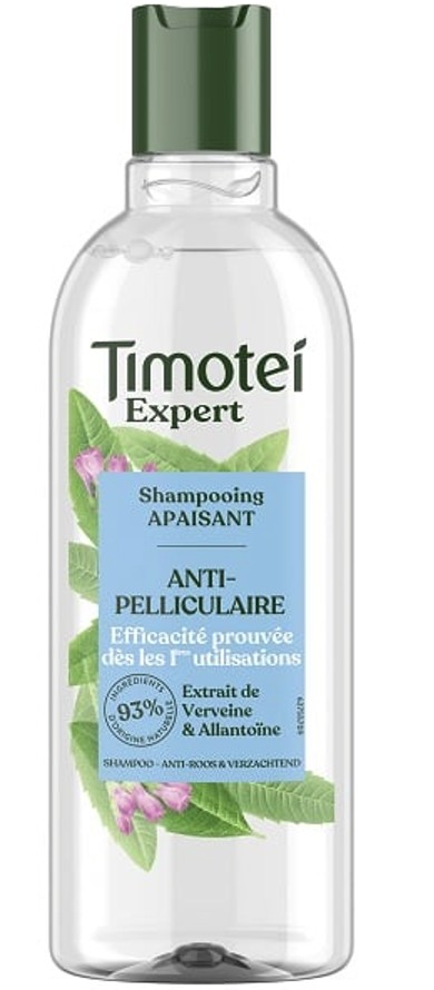 Timotei expert Upokojujúci šampón proti lupinám 300 ml
