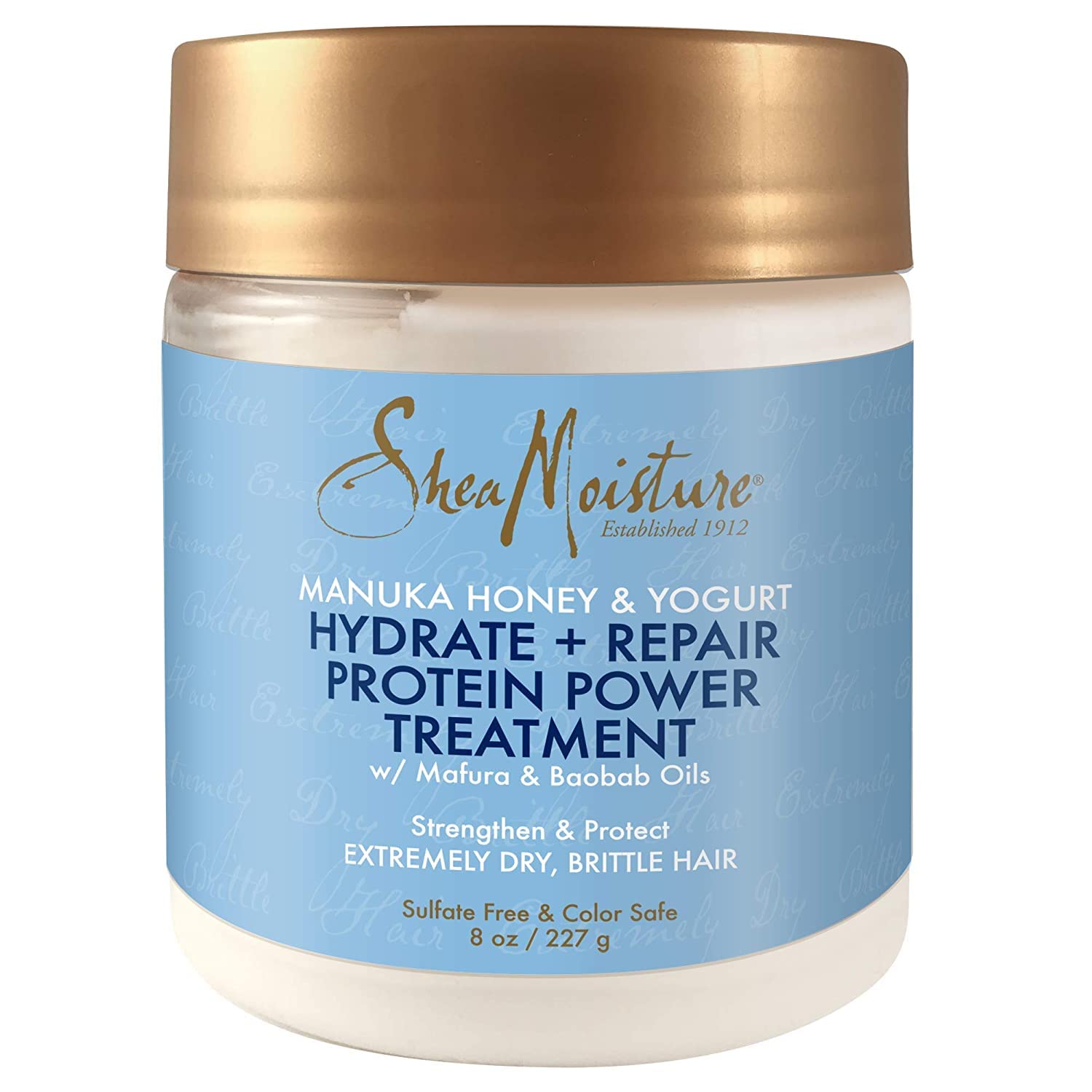 Shea Moisture Manuka Honey & Yogurt, hydrate & repair protein power treatment 227 ml