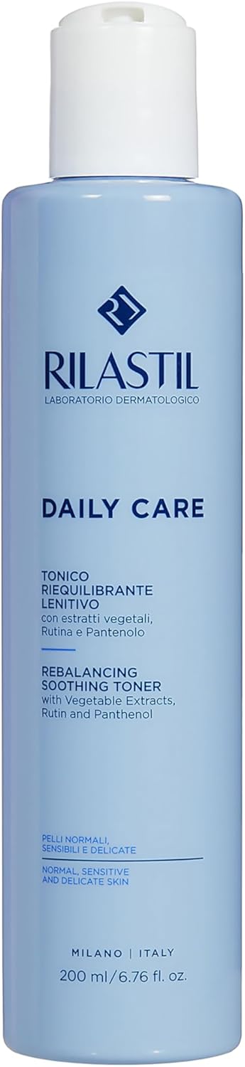 Rilastil Daily Care Toner, pleťové tonikum bez alkoholu 200 ml