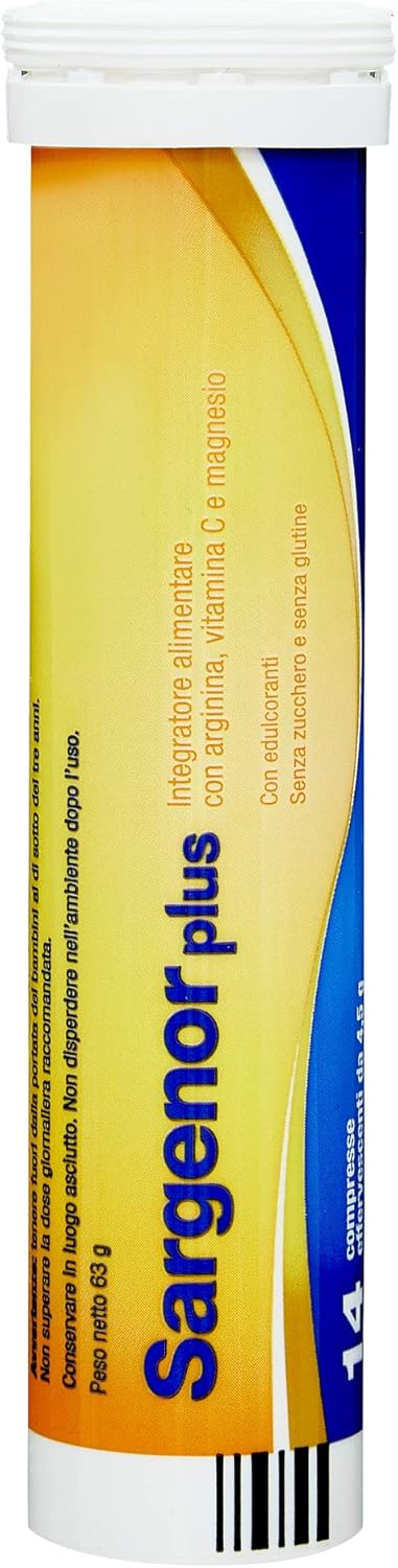 Viatris Sargenor Plus šumivé tablety 14 ks - 63 g Exp.: 10/2025
