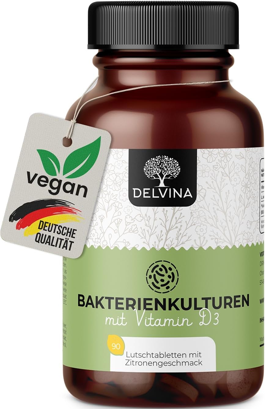 Delvina 90 pastiliek na ústnu hygienu s vitamínom D3, citrónová aróma Exp.: 2026+