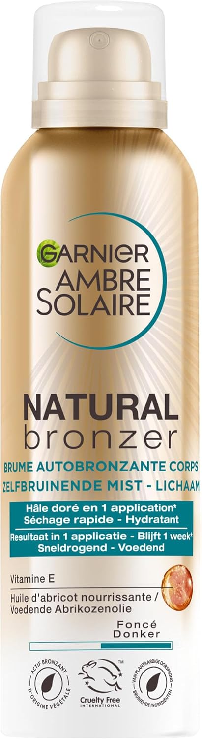 GARNIER Ambre Solaire - Prírodný bronzer sprej 150 ml