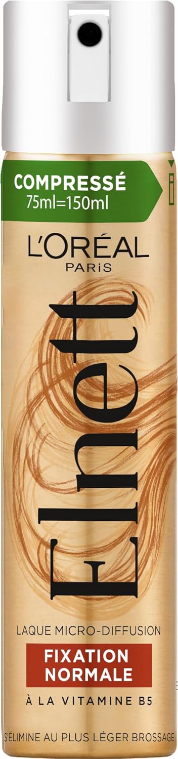 L'Oréal Paris Elnett Satin Normal kompresný lak na vlasy 75 ml