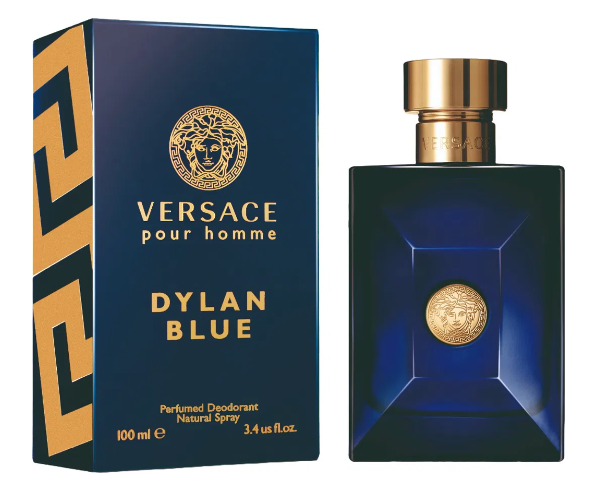 VERSACE Dylan Blue Pour Homme Deodorant, 100 ml