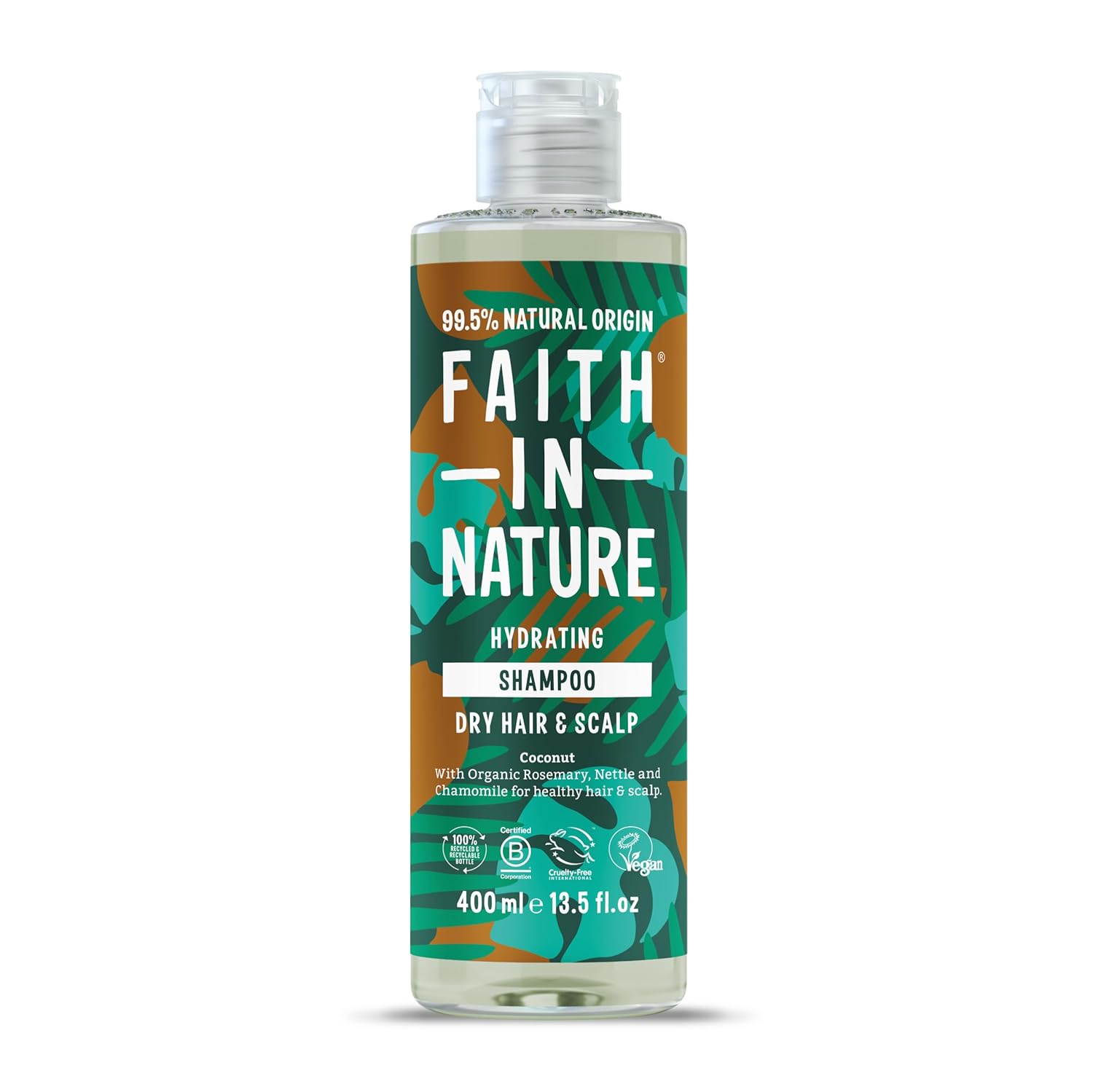 Faith In Nature Kokosový šampón pre normálne až suché vlasy 400ml