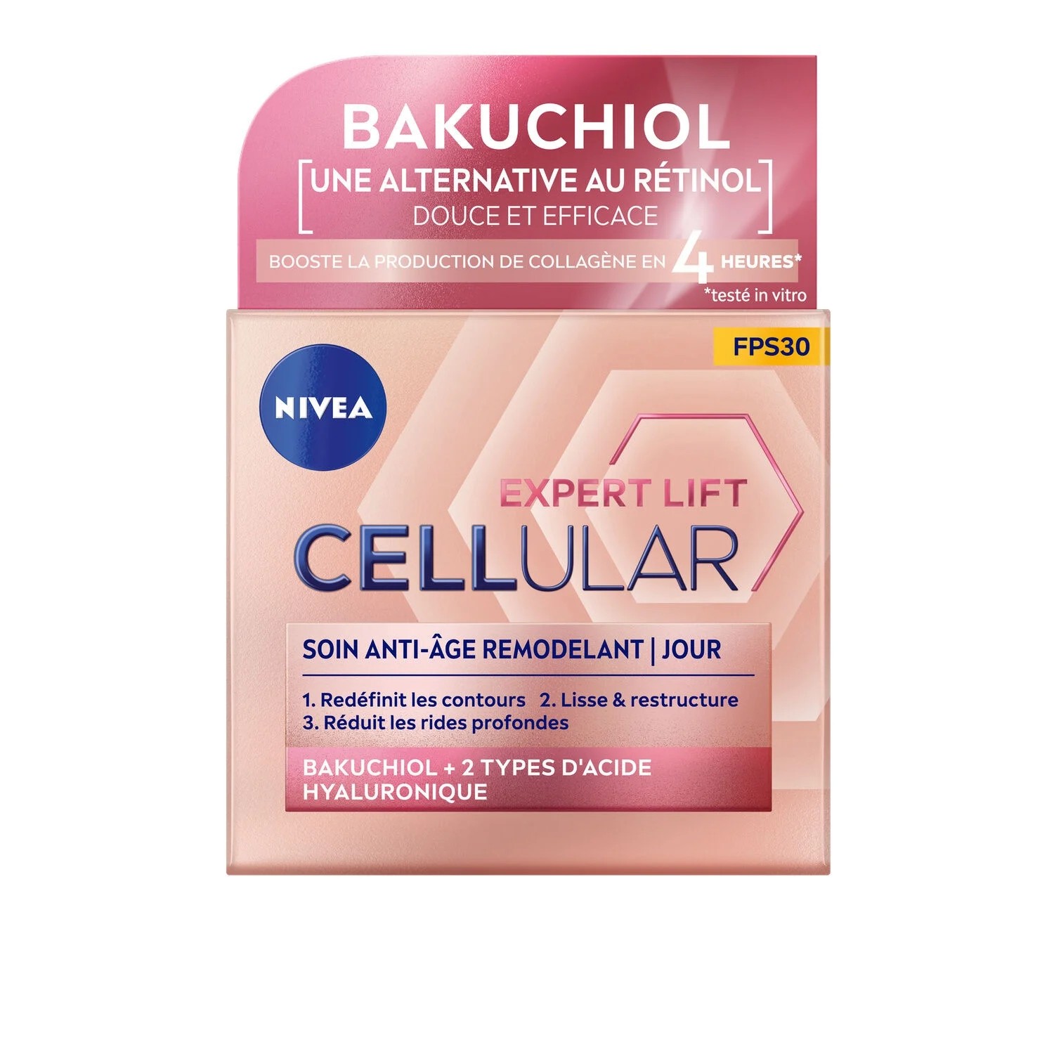 Nivea Cellular Expert Lift Remodelačný denný krém proti starnutiu SPF30 50 ml