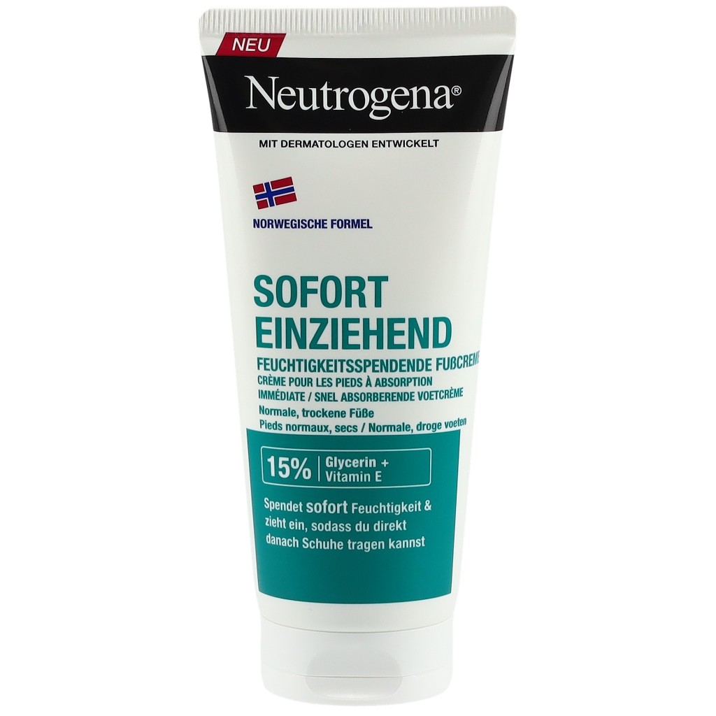 Neutrogena Krém na nohy, okamžite sa vstrebáva (100 ml)