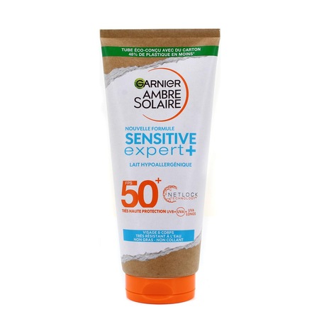 Garnier Ambre Sensitive Expert+ SPF 50+ opaľovacie mlieko 200ml