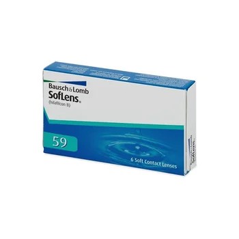 Bausch & Lomb Mesačné Soflens 59 (6 šošoviek) Dioptrie: -2, Zakrivenie: 8.6