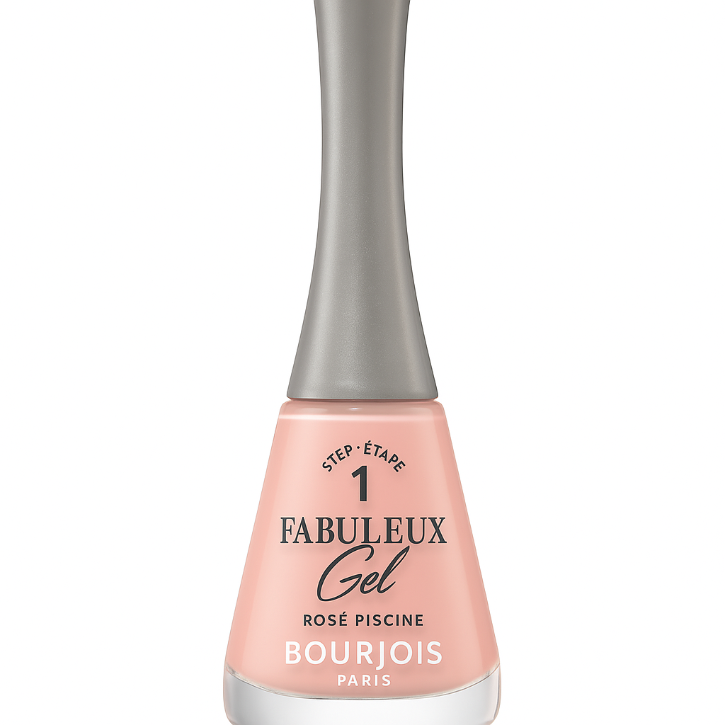 Fabuleux – Bourjois Fabuleux Gel Nail Polish, odtieň 115 “Rosé Piscine 9ml