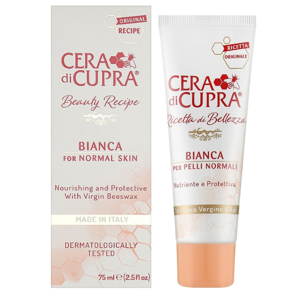 Cera di Cupra Biely anti-aging krém na tvár pre normálnu pleť, 75 ml