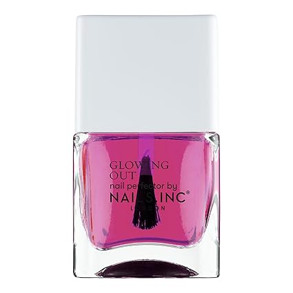 Nails.INC Nails Inc - Skrášľujúci lak na nechty GLOWING MY WAY Ružový- Trblietavý, so zrkadlovým efektom 14ml