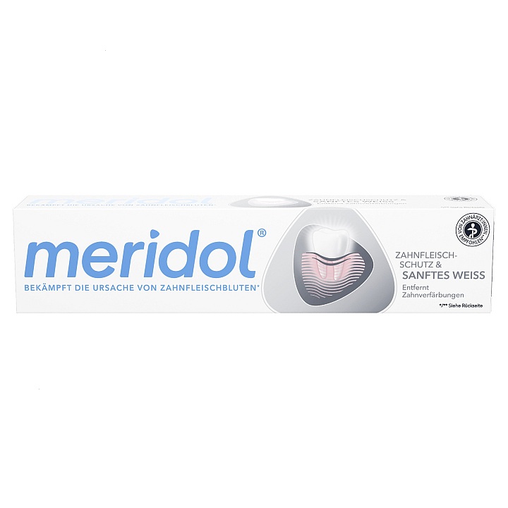 meridol Jemná bieliaca zubná pasta 75 ml