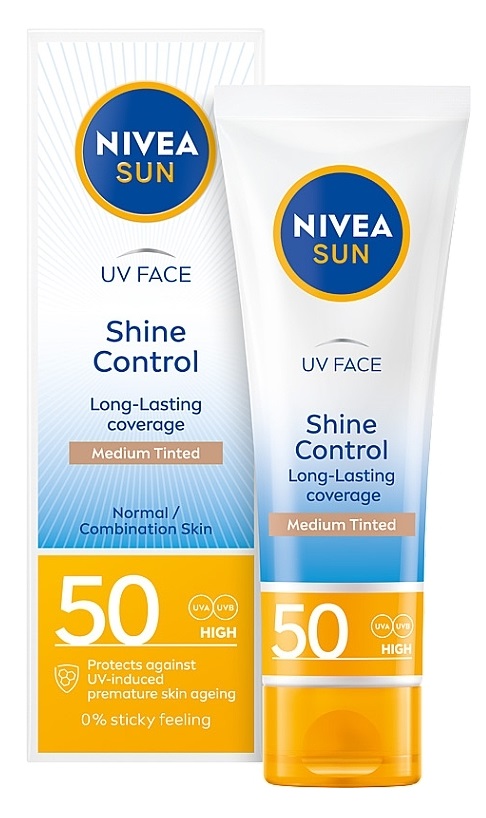 Nivea sun krém 50ml- SPF50 -Shine Control