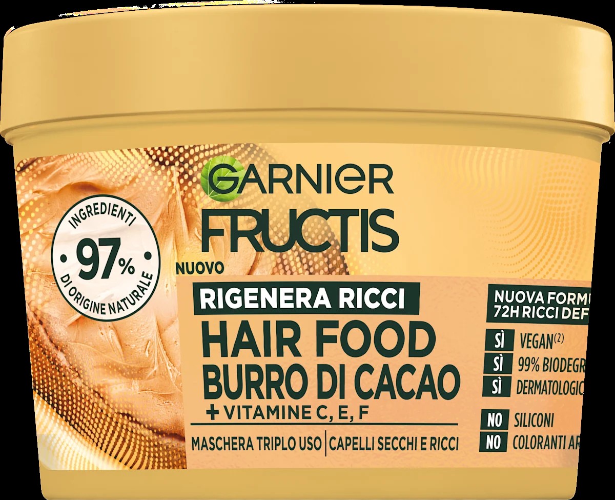 GARNIER FRUCTIS Maschera Výživa na vlasy Ricci Rigenerante, 390 ml