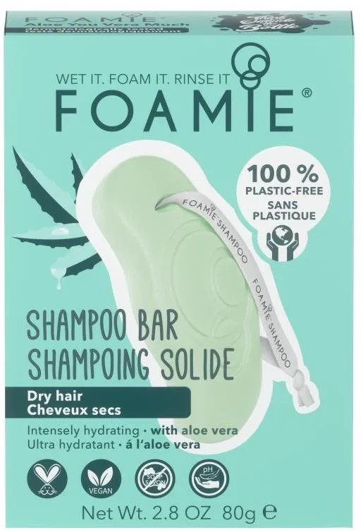 FOAMIE Shampoo Bar Aloe Vera 80 g