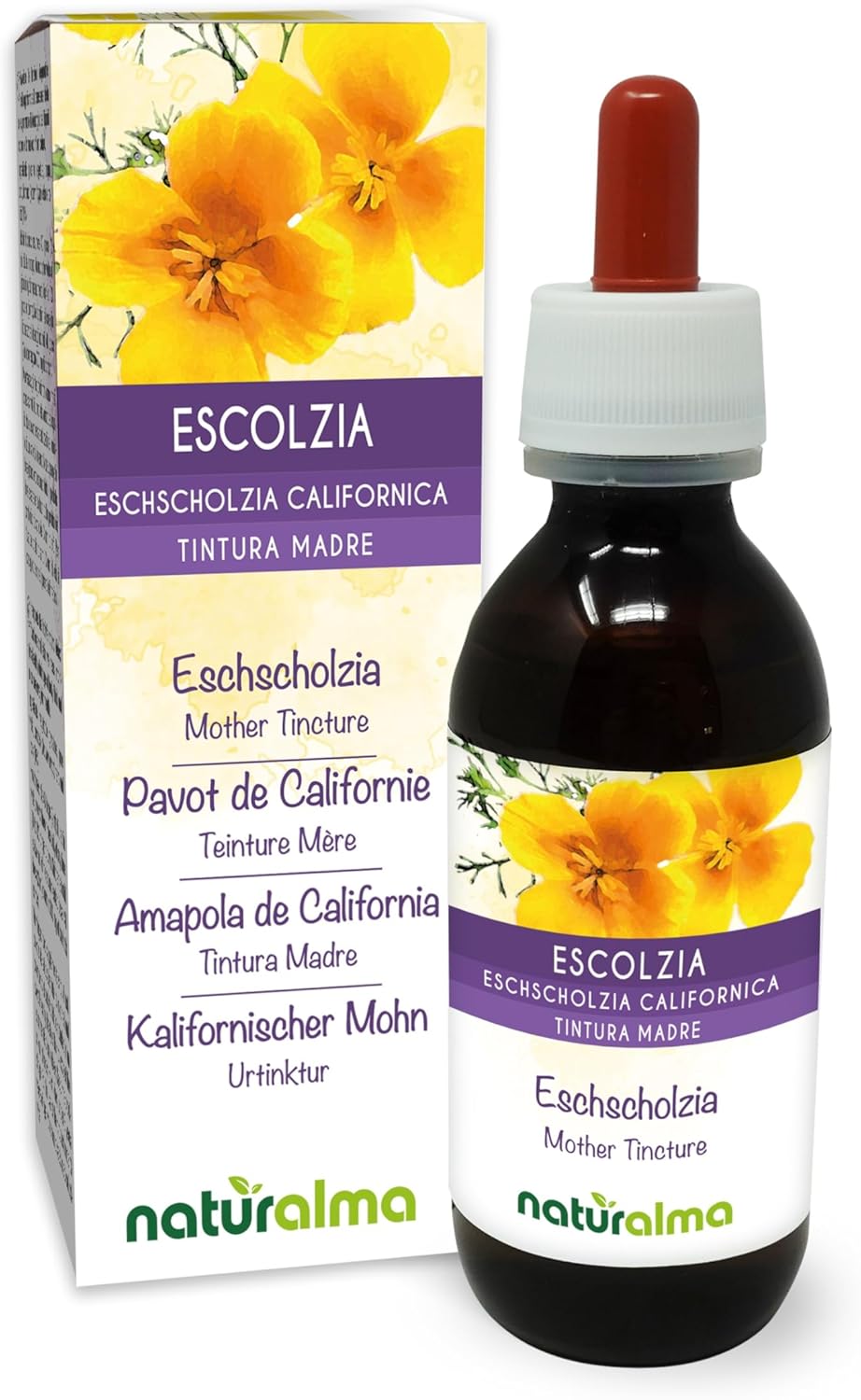 Naturalma Kalifornský mak (Eschscholzia californica) kvapky 120 ml