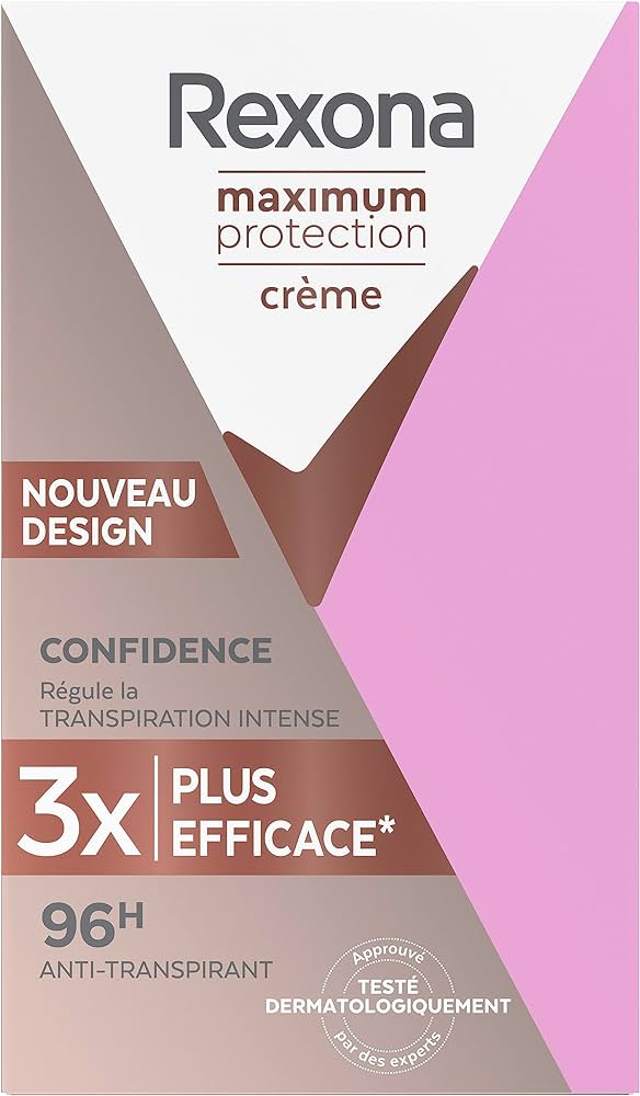 Rexona Rexona, Maximum Protection Confidence, Deo-krém, 45 ml