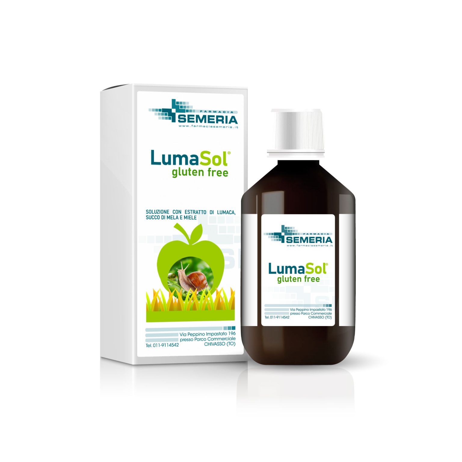 SEMERIA LumaSol sirup zo slizu slimáka 150 ml, doplnok proti kašľu-bez krabičky Exp.: 2026+