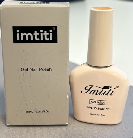 Imtiti Gélový lak na nechty, neutrálny žltý 10 ml
