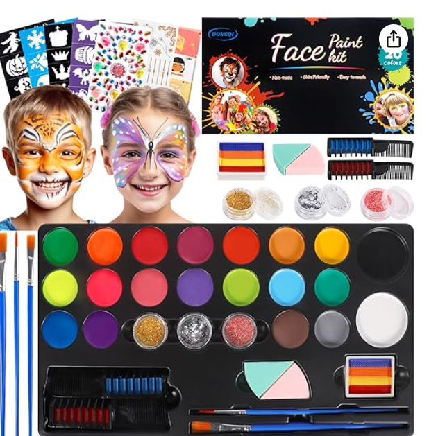 Donqui DONGQI Detská make-up sada 20 farieb na tvár