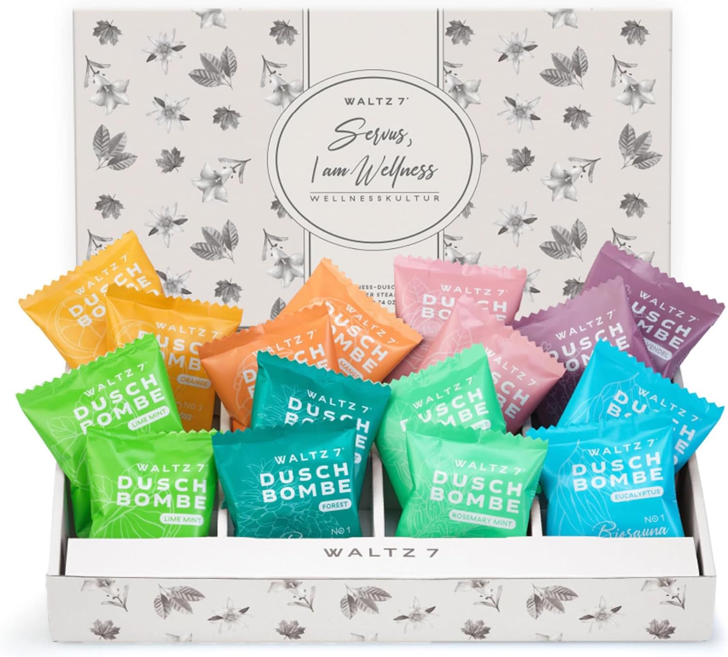 Waltz 7 Sada aromatických bômb do vane 16 ks
