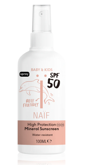 Naif Baby & Kids Mineral Sunscreen SPF 50 100 ml